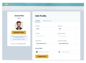 Create Your Free Profile Create Your Free Profile